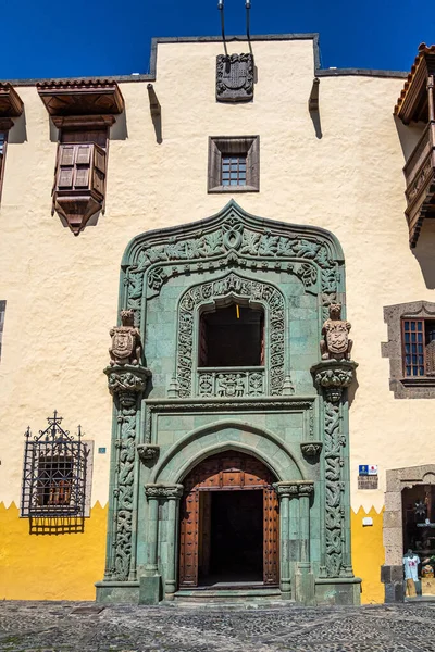 歴史植民地博物館 Casa Colon Colombus House Las Palmas Gran Canaria Spain — ストック写真