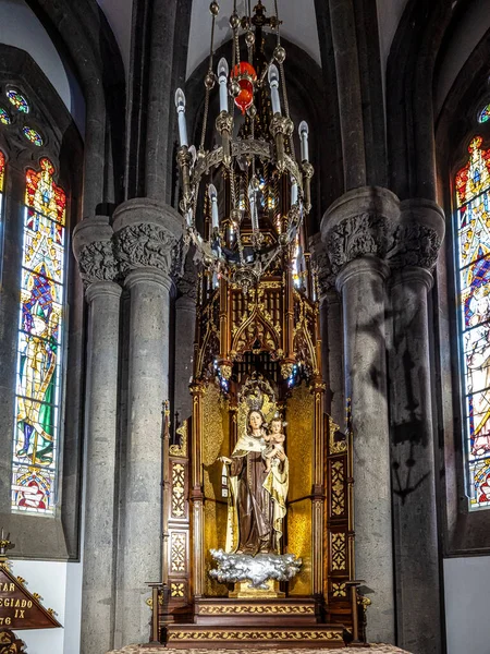 Interior San Juan Bautista Church Arucas Gran Canaria Island Canary — Stock Photo, Image