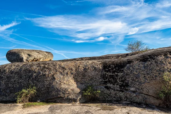 Naturdenkmal Los Barruecos Malpartida Caceres Extremadura Spanien — Stockfoto