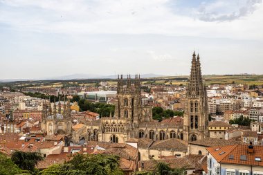 The Burgos Cathedral in Castilla y Leon, Spain was declared Unesco World Heritage Site. Erected on top a Romanesque temple, the cathedral was built following a Norman French Gothic model.