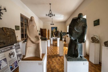 Museum of Santo Domingo de Guzman in the medieval village of Caleruega, Burgos, Castilla y Leon, Spain in Europe