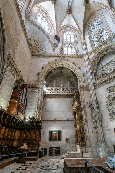 Interior Burgos Cathedral Castilla Leon Spain Unesco World Heritage Site — Foto Stock