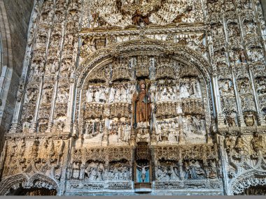 İspanya 'nın Burgos kentindeki San Nicolas de Bari katolik kilisesinin içinde, Santiago Katedrali' nin arkasındaki Camino 'nun yanında yer alıyor.