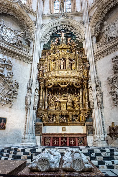 Interior Burgos Cathedral Castilla Leon Spain Unesco World Heritage Site —  Fotos de Stock