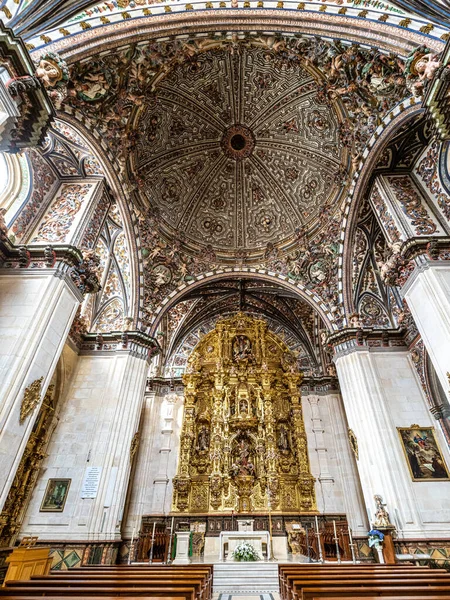 Interior Burgos Cathedral Castilla Leon Spain Unesco World Heritage Site — Stok fotoğraf