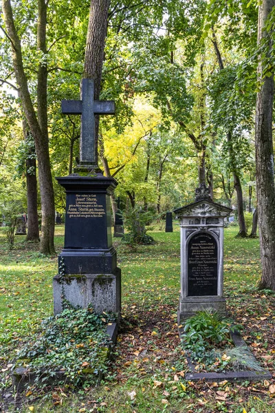 München Duitsland Okt 2022 Zicht Beroemde Oude Noordbegraafplaats Van München — Stockfoto