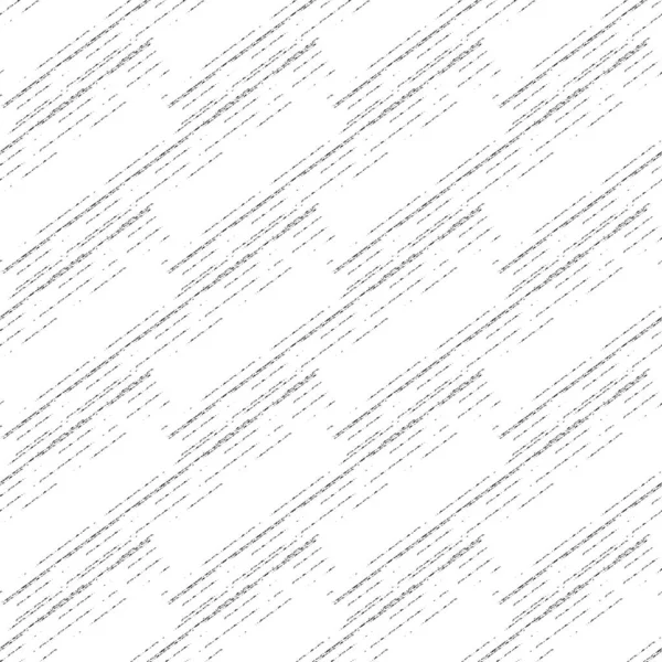 Abstrakter Vektorhintergrund Mit Störungen Diagonaler Linien Verzerrung Nahtlose Rauschtextur Monochromen — Stockvektor