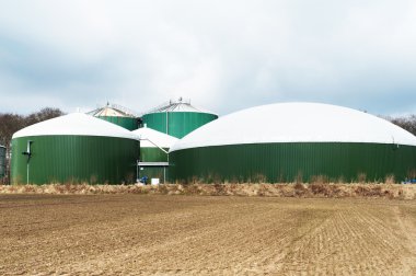 A big biogas plant clipart