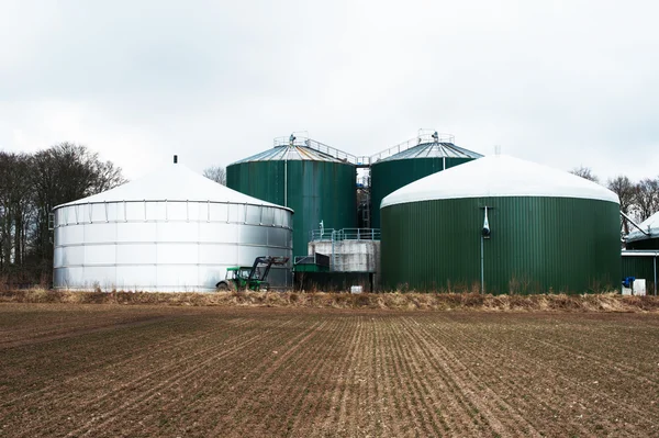 Details of a biogas plant — Stock Photo, Image