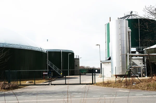 A big biogas plant — Stock Photo, Image