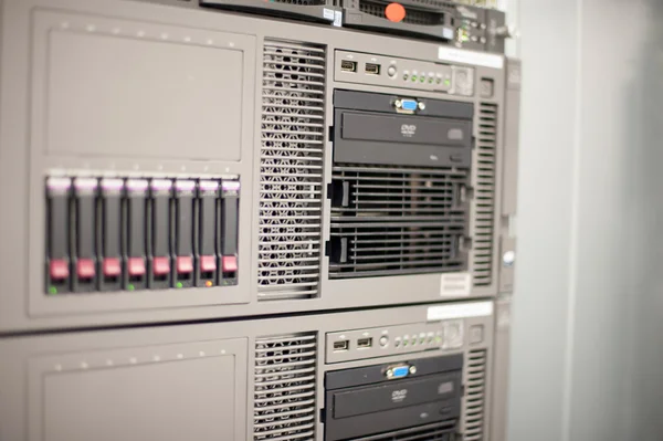 Server in un data center — Foto Stock