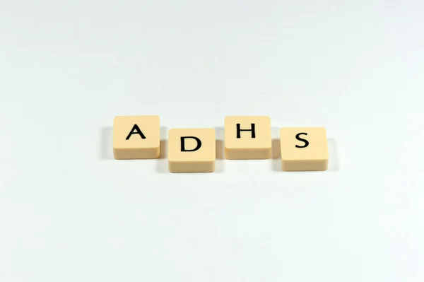 Word ile harf küpleri AIDS HIV — Stok fotoğraf