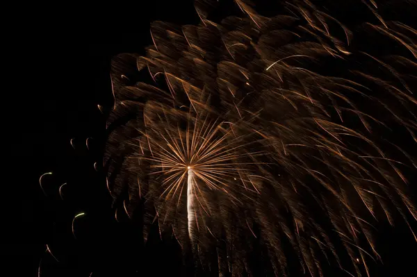 Fuochi d'artificio colorati — Foto Stock