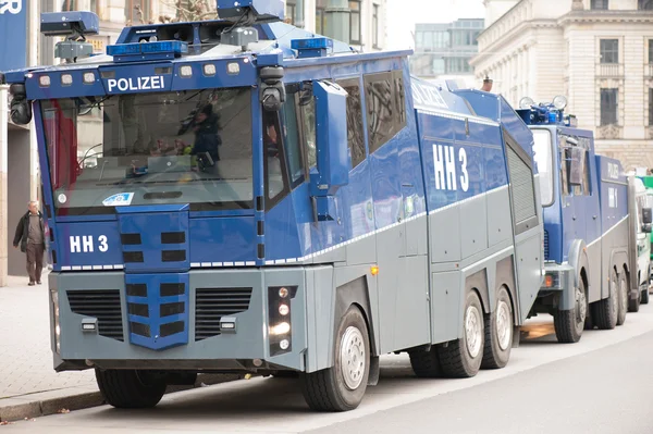 Camião da polícia — Fotografia de Stock