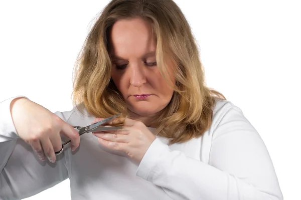 Corte de cabelo — Fotografia de Stock