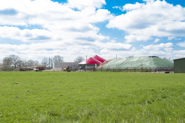 Biogas plant — Stock Photo, Image