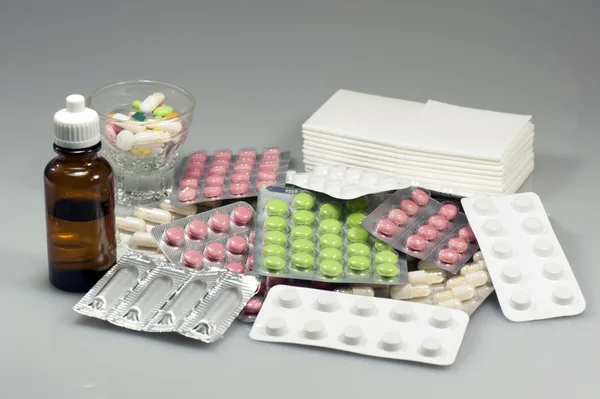Varios medicamentos — Foto de Stock