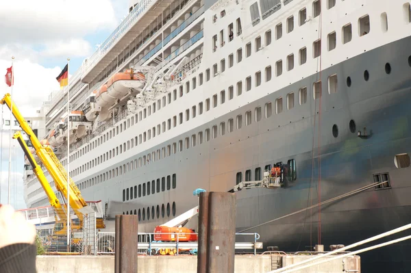 Raderstoomboot op de elbe — Stockfoto