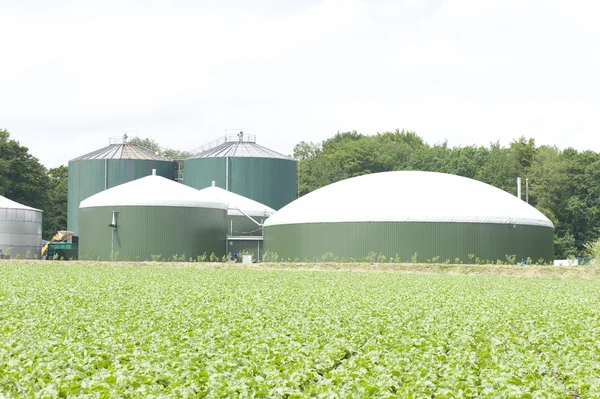 Biogas plant — Stock Photo, Image