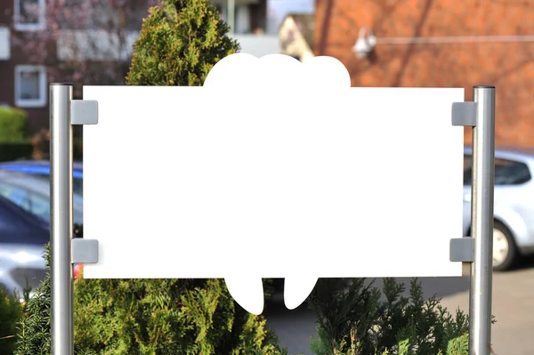 etiketleme için diş boş