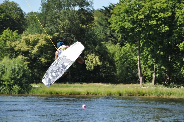 Wakeboarding, θαλάσσιων σπορ — Φωτογραφία Αρχείου