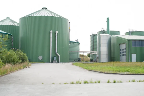 Planta de biogás — Foto de Stock