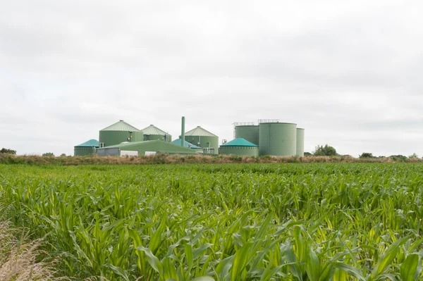 Biogas plant — Stock Photo, Image