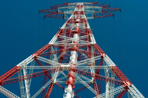 High voltage pylon — Stock Photo, Image
