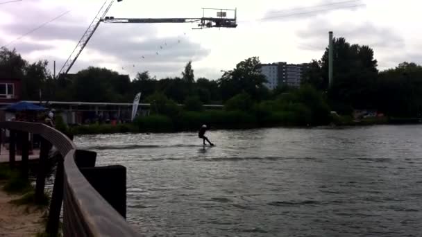 Wakeboard — Video Stock