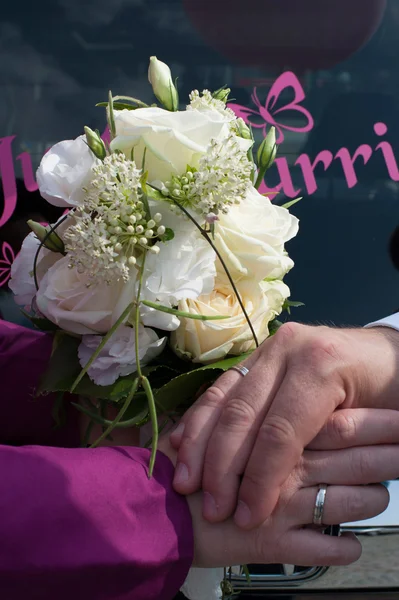 Wedding, floral decoration — Stock Photo, Image