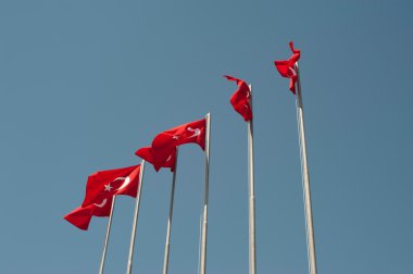 Turkey flag clipart
