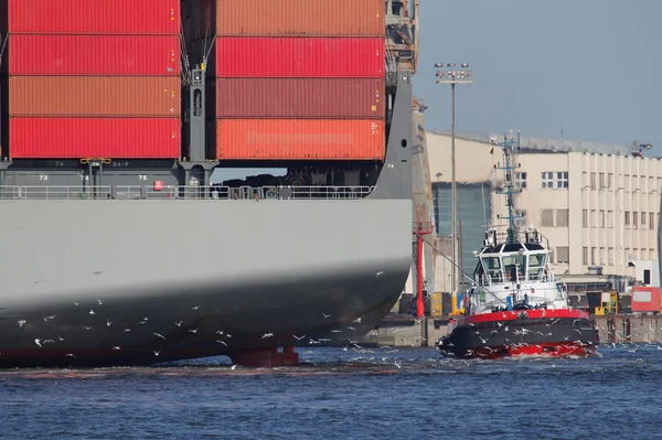 Hamburger Hafen — Stockfoto