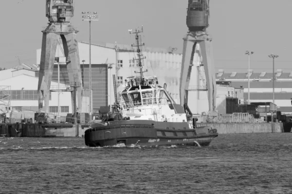 Porto di Amburgo — Foto Stock