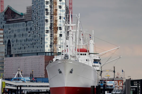 Haven van hamburg — Stockfoto