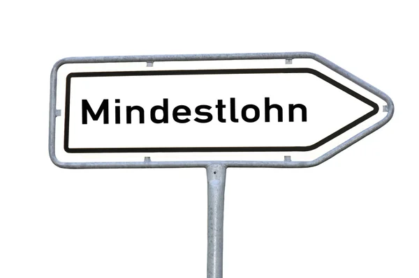 Minimilön — Stockfoto