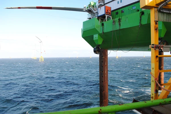 Offshore-Windpark — Stockfoto