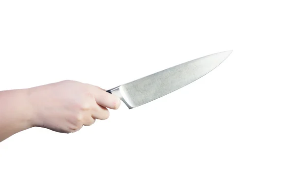 Couteau à la main — Photo