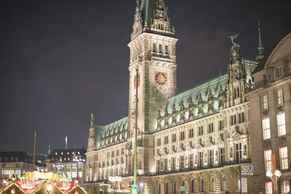 Mercado de Navidad en Hamburgo — Foto de Stock