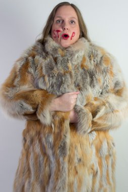 kürklü hayvan gaddarlık kürk rakipler Anti