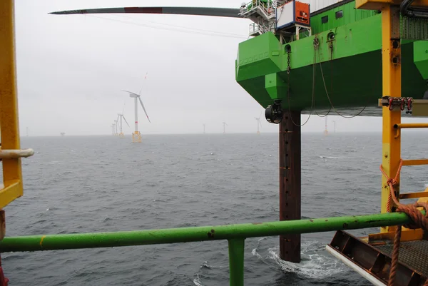 Offshore wind farm — Stock Photo, Image