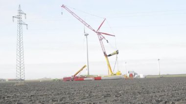 Rüzgar Çiftliği offshore enerji İnşaat