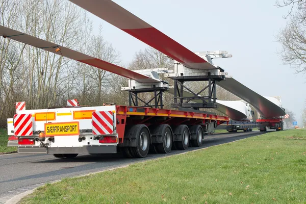 Ağır nakliye: Rüzgar türbin ulaşım