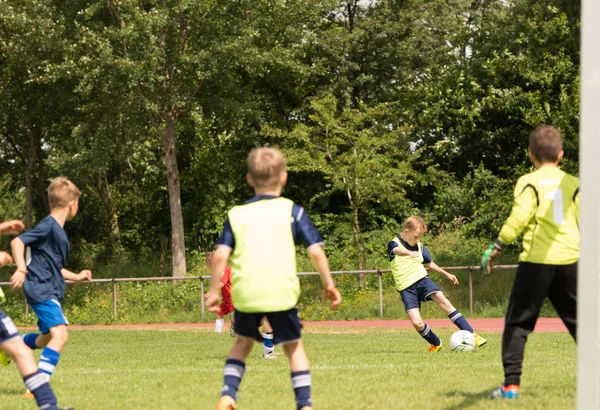 Crianças Futebol — Fotografia de Stock