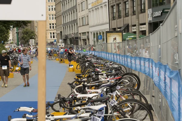 ITU Dünya Triatlonu Hamburg — Stok fotoğraf