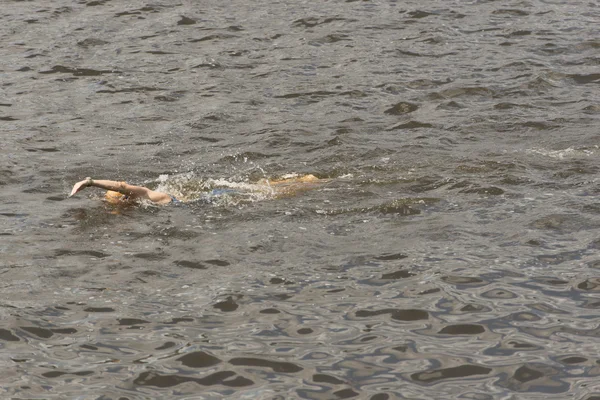 Triathlon ITU World Hamburg — Zdjęcie stockowe