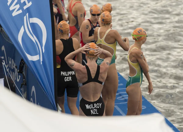 ITU World Triathlon Amburgo — Foto Stock