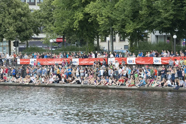 Triathlon ITU World Hamburg — Zdjęcie stockowe