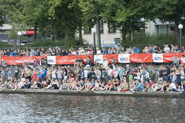 Triathlon ITU World Hamburg — Zdjęcie stockowe