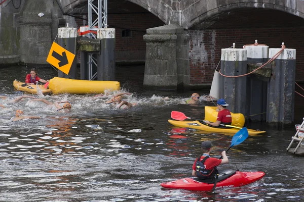 ITU World Triathlon Hamburgo — Foto de Stock