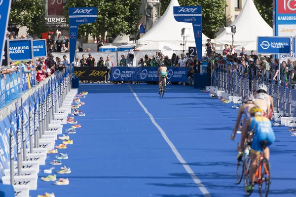 ITU World Triathlon Amburgo — Foto Stock